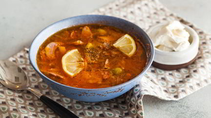 Рецепт Солянки сборной мясной