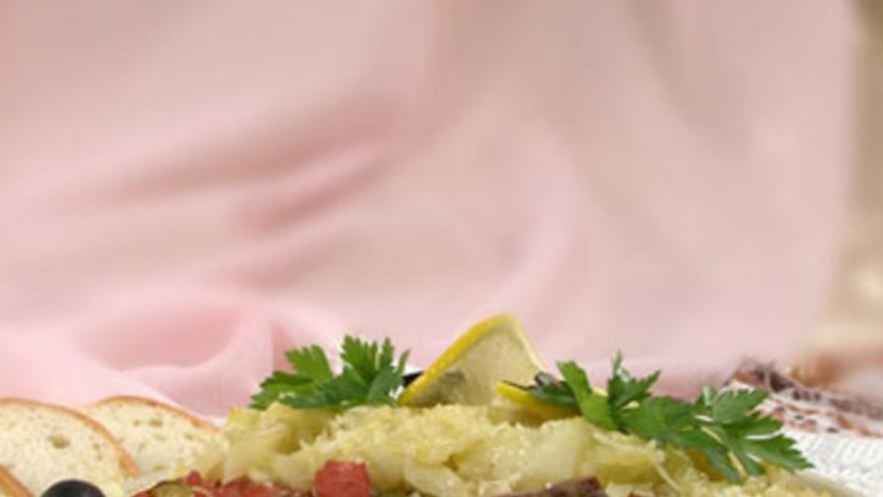 Рецепт солянки сборной на сковороде