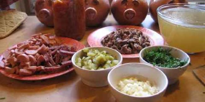 Рецепт солянки в горшочке