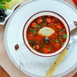 Рецепт Солянки в мультиварке