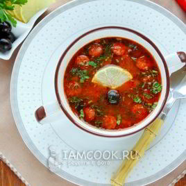 Рецепт Солянки в мультиварке