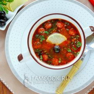 Рецепт Солянки в мультиварке