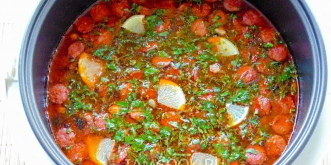 Рецепт солянки в мультиварке