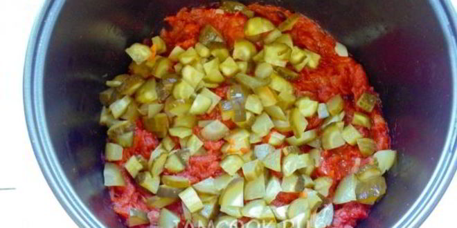 Рецепт солянки в мультиварке