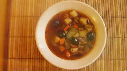 Рецепт Вегетарианской солянки