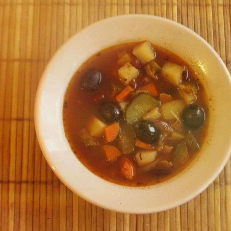 Рецепт Вегетарианской солянки