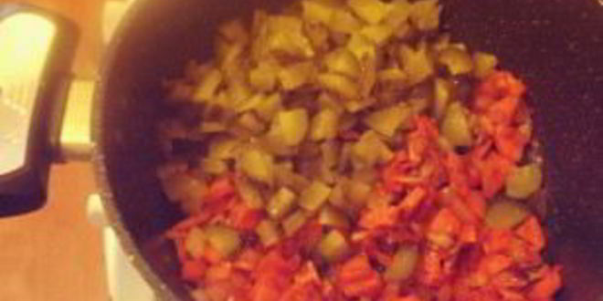 Рецепт вегетарианской солянки