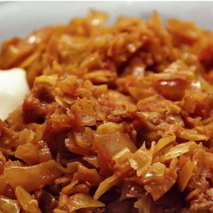 Рецепт Вкусной солянки из капусты