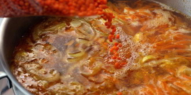 Рецепт супа из чечевицы