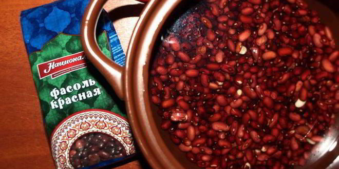Рецепт супа из красной фасоли