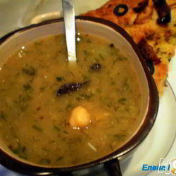 Рецепт Супа из нута с грибами