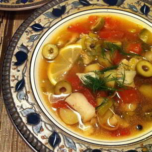 Рецепт Супа из трески