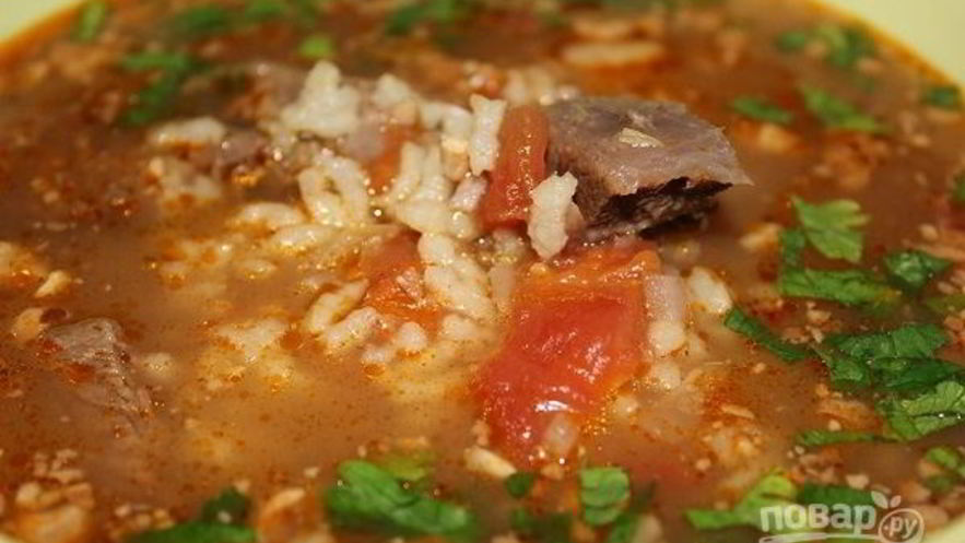 Рецепт грузинского супа харчо