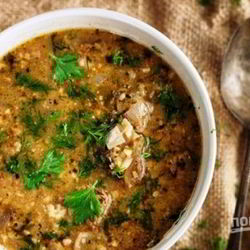 Рецепт Харчо без помидоров