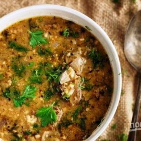 Рецепт Харчо без помидоров