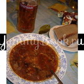 Рецепт Харчо с черносливом