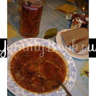 Рецепт Харчо с черносливом