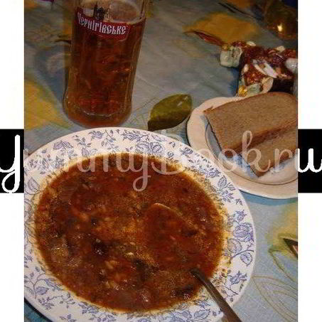 Рецепт Харчо с черносливом