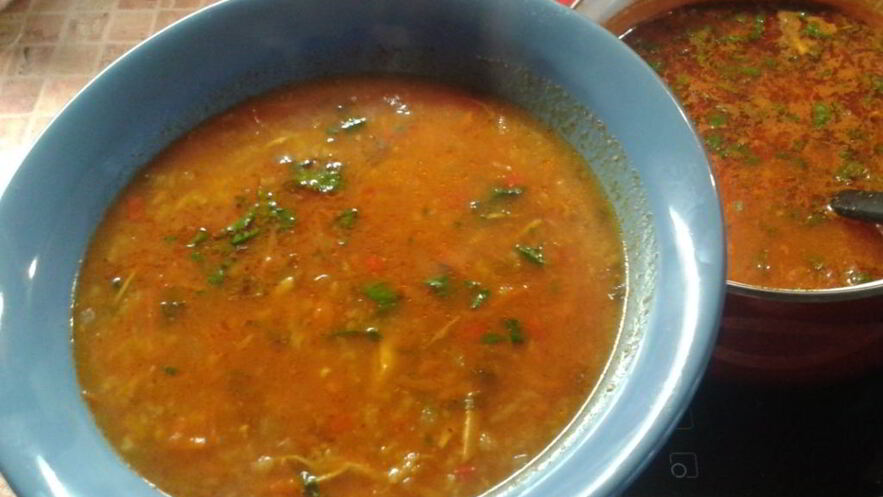 Рецепт куриного супа харчо