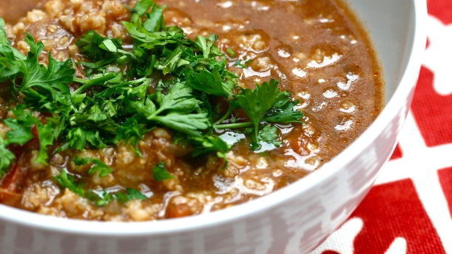 Рецепт супа харчо без мяса