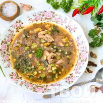 Рецепт Супа Харчо иза куриц