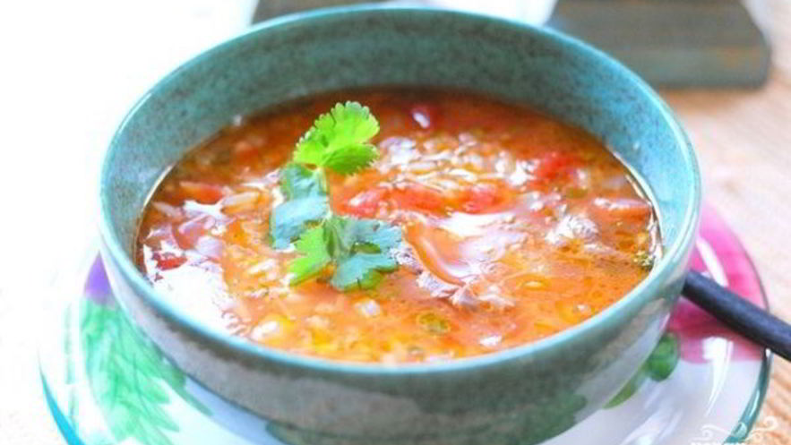 Рецепт супа харчо из свинины