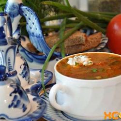 Рецепт Супа Харчо из телятины по-домашнему