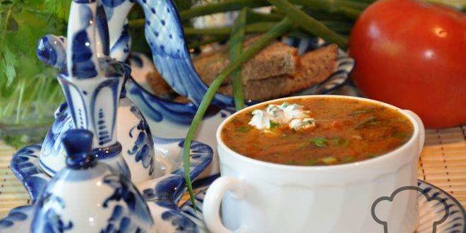 Рецепт супа харчо из телятины по-домашнему