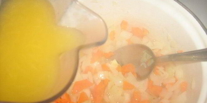 Рецепт чечевично-апельсинового суп-пюре