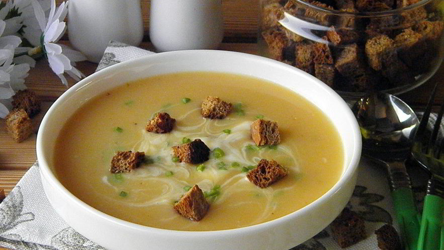 Рецепт горохового супа-пюре