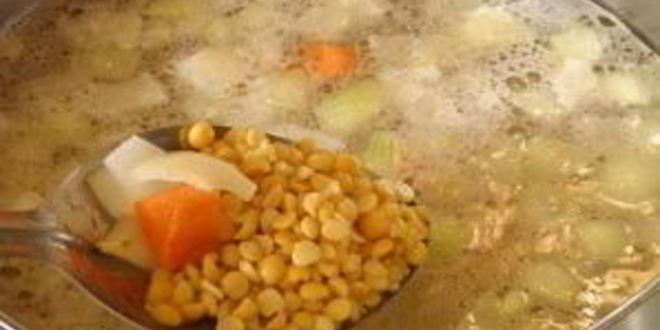 Рецепт горохового супа-пюре