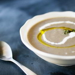 Рецепт Грибного супа-пюре из сушеных грибов