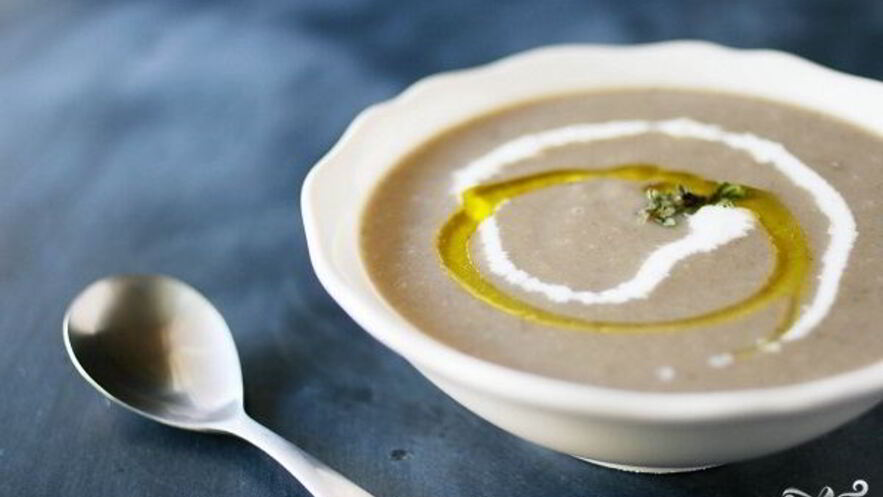 Рецепт грибного супа-пюре из сушеных грибов