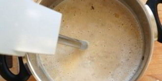 Рецепт грибного супа-пюре из сушеных грибов