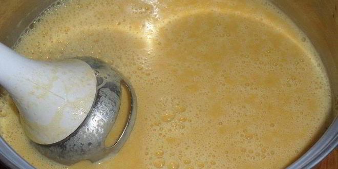 Рецепт кукурузного супа-пюре с тунцом