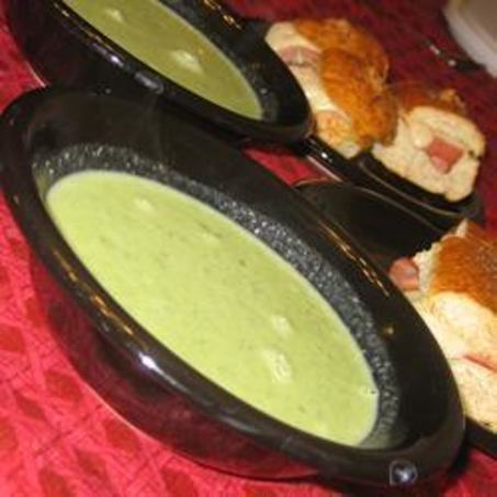 Рецепт Куриного супа-пюре со шпинатом