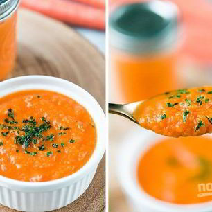 Рецепт Морковного супа-пюре в мультиварке