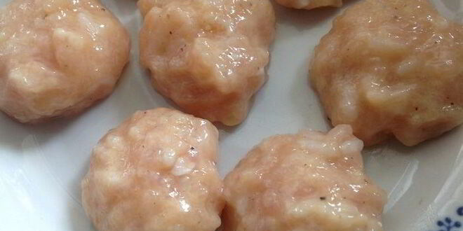 Рецепт сливочно-грибного суп-пюре с фрикадельками