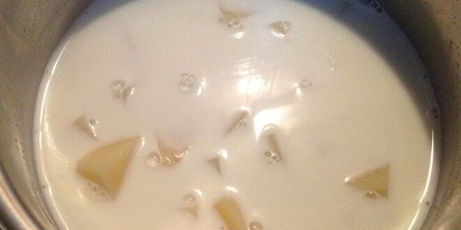 Рецепт сливочно-грибного суп-пюре с фрикадельками