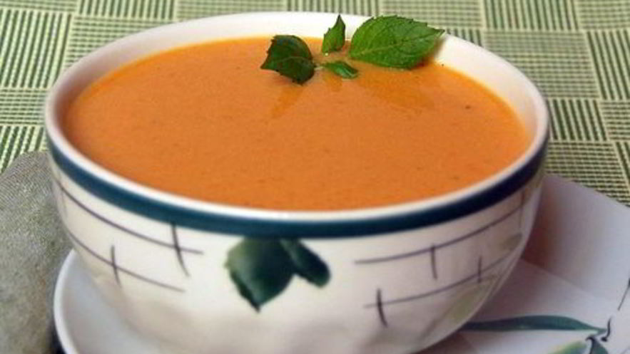 Рецепт сливочного супа-пюре с семгой