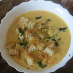 Рецепт Супа-пюре горохового с копченостями