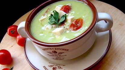 Рецепт Супа-пюре из авокадо