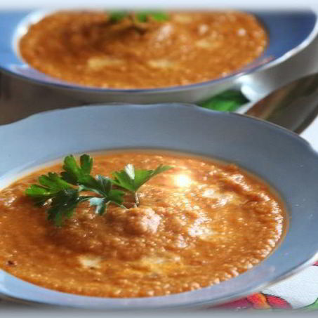 Рецепт Супа-пюре из баклажанов