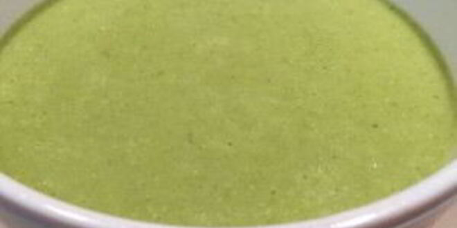 Рецепт супа-пюре из брокколи с плавленым сыром