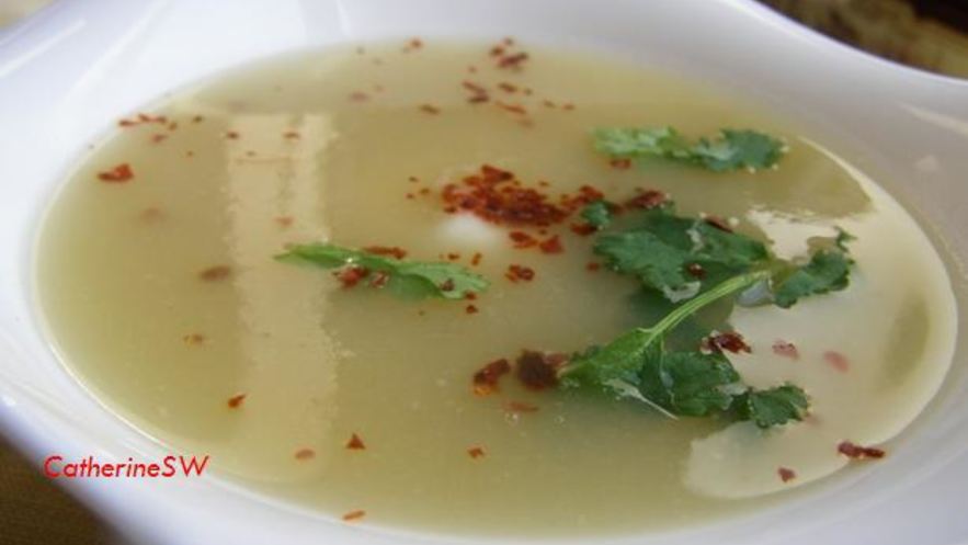 Рецепт супа-пюре из корня и стеблей сельдерея