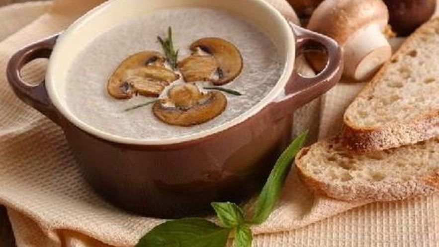 Рецепт супа-пюре из шампиньонов