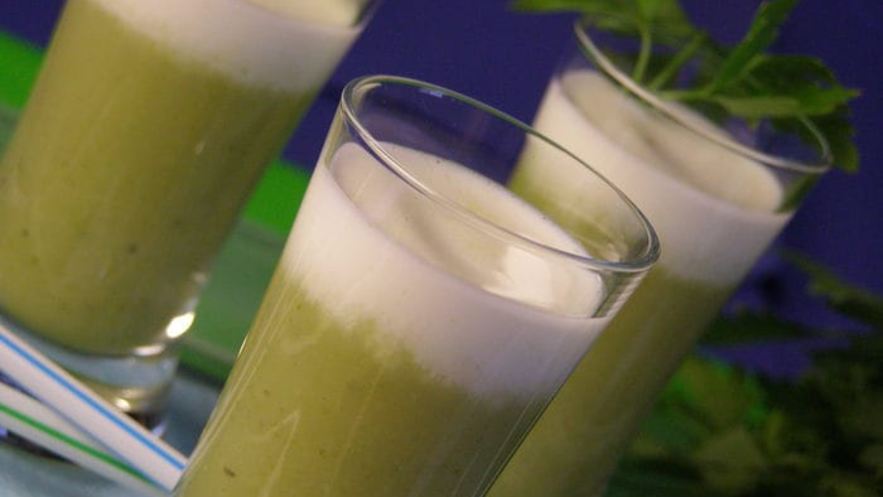 Рецепт супа-пюре из цукини с мятой