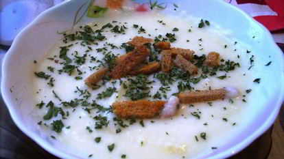 Рецепт Супа-пюре из цветной капусты