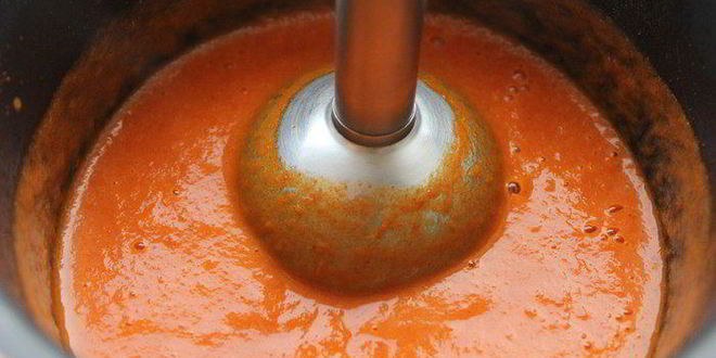 Рецепт супа-пюре из тыквы и болгарского перца