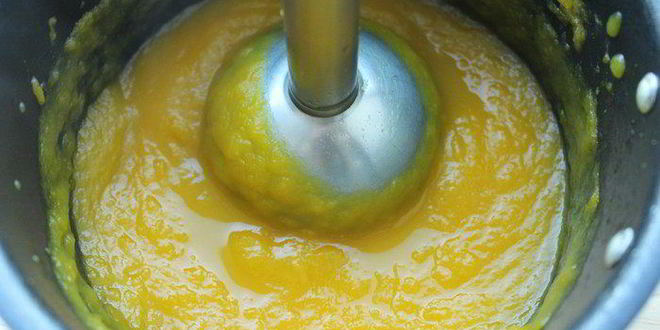 Рецепт супа-пюре из тыквы и болгарского перца